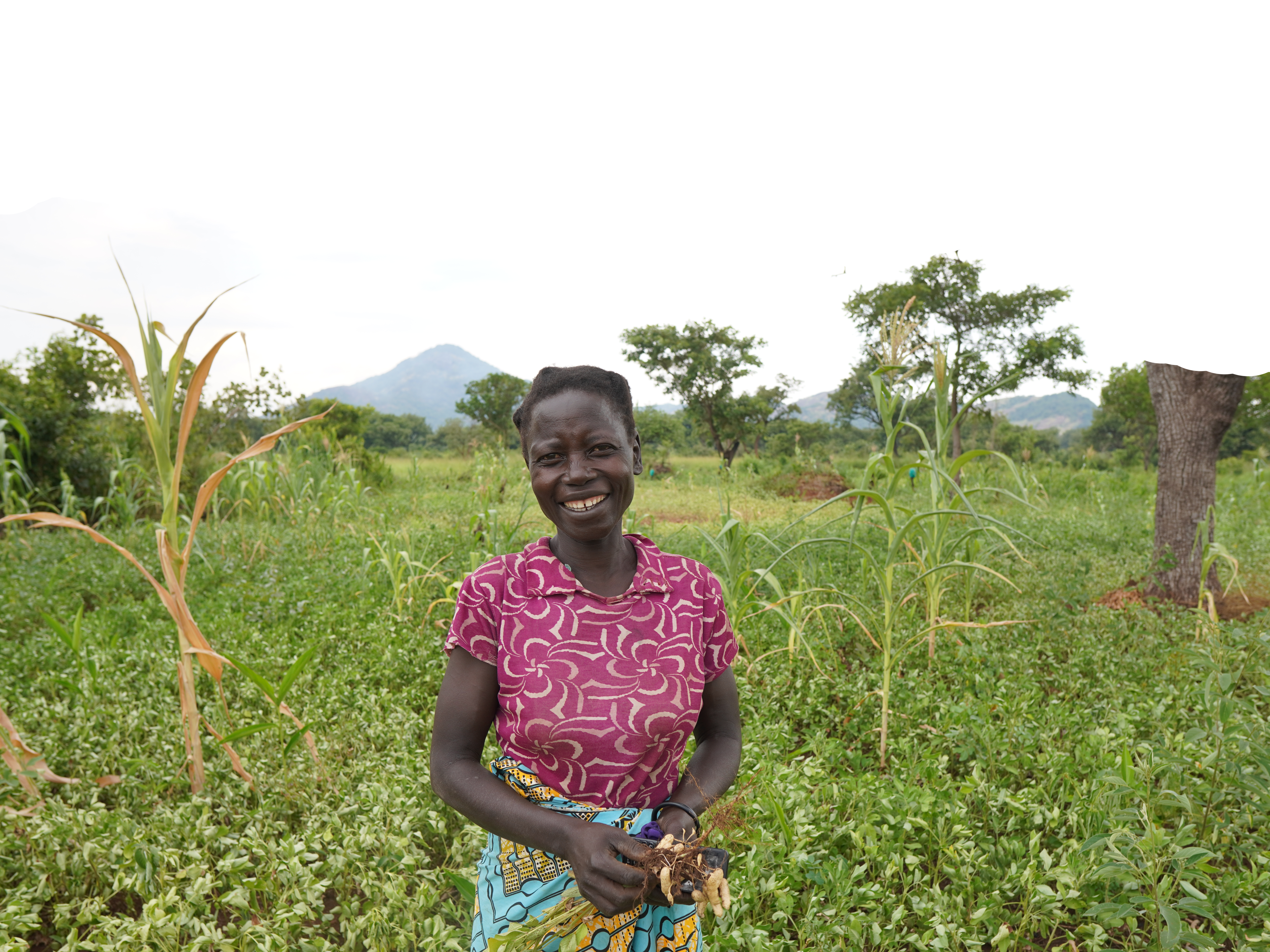 GMHA team and community members in northern Uganda